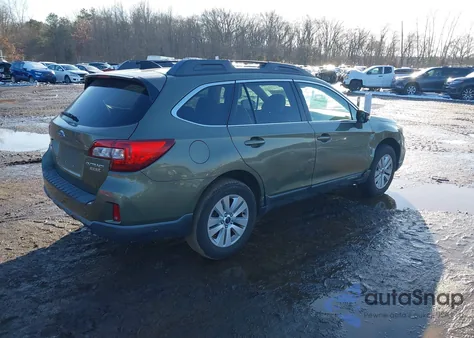 2016 Subaru Outback 2.5I Premium z USA, uszkodzony, nr VIN 4S4BSAHC9G3306934